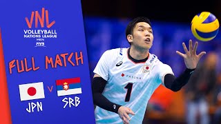 Japan 🆚Serbia  Full Match  Men’s Volleyball Nations League 2019 [upl. by Hollah630]