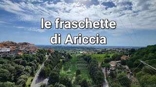 visita alle fraschette di Ariccia e Castel Gandolfo [upl. by Akinnor]