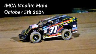 IMCA Modlite Main Event At Central Arizona Raceway 10524 [upl. by Ligetti]