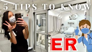 5 Tips amp Tricks for NEW GRAD ER Nurses MUST WATCH [upl. by Nitsirt]