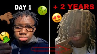 My Dreadlock Journey  2 Year Transformation IMMACULATE GROWTH [upl. by Wedurn]