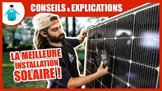 Linstallation solaire PARFAITE [upl. by Einahpts]