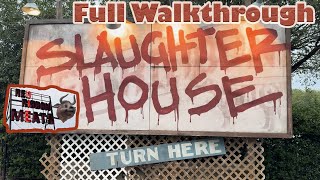 Scarowinds 2024 Haunted House Slaughter House The Final Cut Full Walkthrough [upl. by Lanod130]