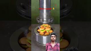 Bargar candy crush vs hydraulic press 😲🤯 experiment hydraulicpress candy crushing [upl. by Hillari]