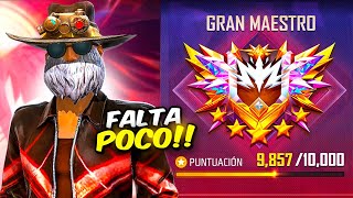 🔥 ¡SUMANDO PUNTOS PARA LLEGAR A quotGRAN MAESTROquot 😍🔥 FREE FIRE [upl. by Aramen77]