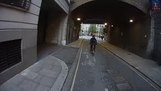 How Not to Use a Contraflow Cycle Lane [upl. by Retla992]