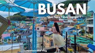 Quoi faire et quoi manger à Busan en 4 jours   Corée du sud [upl. by Kassel613]