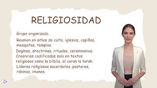 Espiritualidad Vs Religiosidad [upl. by Ennybor]