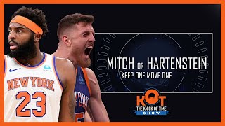 Hartenstein VS Mitch Debate theknickoftimeshow knicks [upl. by Ahsinom]