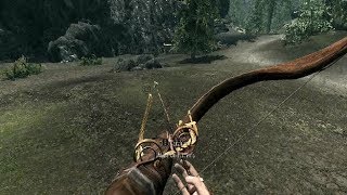 Skyrim  EPIC Archery Skills [upl. by Brandea]