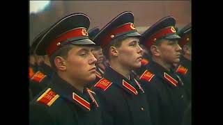 Polyushko Polye  1976 October Revolution Parade [upl. by Nickolaus]