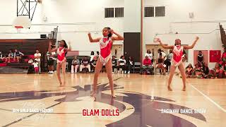 GLAM DOLLS  Captain Trio  Pontiac MI  Majorette Dance Competition [upl. by Gurias]