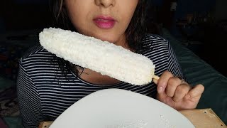 ASMR Comiendo Elote con mayonesa y queso 🧀 [upl. by Hurff]