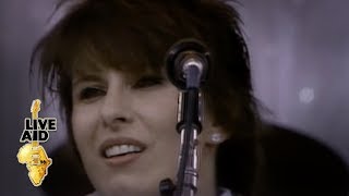 Pretenders  Back On The Chain Gang Live Aid 1985 [upl. by Ayal]