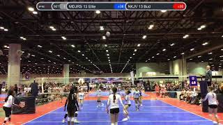 MDJRS 13 Elite vs NKJV 13 Bud 20240614 Day 2 Match 10 1st Set [upl. by Atsedom]