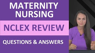 Maternity Nursing NCLEX Review Questions and Answers [upl. by Eseilenna]