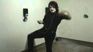 Gerard Way Singing And Dancing To His iPod [upl. by Norud]