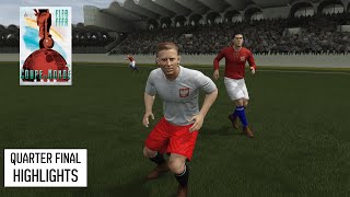 1938 World Cup Quarter Final Highlights  Historic Football Simulation [upl. by Awra533]