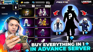 New Advance Server First Look New Rare Character amp New Evo Gun Skin Garena Free Fire [upl. by Vashtee]