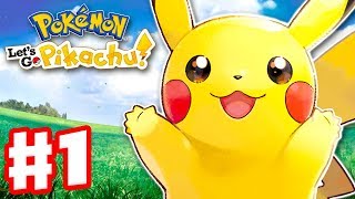 Pokemon Lets Go Pikachu and Eevee  Gameplay Walkthrough Part 1  Intro and Gym Leader Brock [upl. by Dray304]