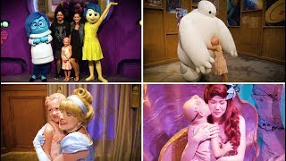 WEVE NEVER MET THIS MANY DISNEY CHARACTERS IN ONE DAY  WDW VLOG 02 [upl. by Neyu]