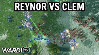 Clem vs Reynor TvZ  ACE MATCH World Team League Semifinals StarCraft 2 [upl. by Mcwherter234]