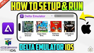 🔥 Delta Emulator iOS  SetupBest SettingsGameplay  Nintendo DSGBAN64 Emulator iPhone [upl. by Nwaf]