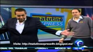 El Rudo Rivera y su ajuar de hoy Matutino Express FOROtv [upl. by Ewart498]