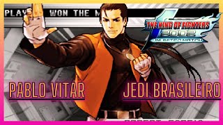 The King of Fighters 2002 Unlimited Match  ▶ pablo vitar VS jedi brasileiro  🕹🎮Casual Match🎮🕹 [upl. by Fredrick]