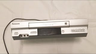 Panasonic VHS VCR Review [upl. by Atirahs719]