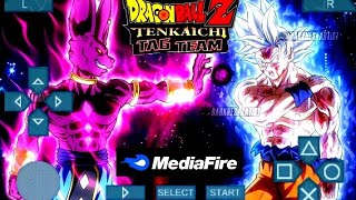 New Dragon Ball Z The Legend 30 dbz ttt mod for PPSSPP with permanent fix menu [upl. by Sredna]