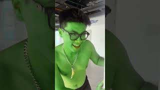 Deadpool helps hulk boy defeat his enemies p1 spideyyylifetv [upl. by Ellenoj]