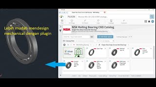 TIPS AND TRIK AUTOCAD Tutorial input komponen 3d dengan menggunakan plugin 3d Findit [upl. by Alfreda382]