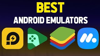 4 Best Android Emulators for PC 2024 [upl. by Nadroj]