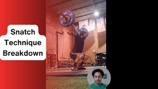 Snatch Technique Breakdown Using quotslow pullquot Snatches [upl. by Almeeta]