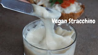 Stracchino Vegetale  Vegan stracchino plant based cheese [upl. by Sirrad]