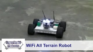 WiFi All Terrain Robot Demonstration by SuperDroid Robots [upl. by Nichol898]