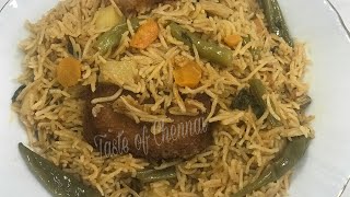 Vegetable Biryani Muslim Style In Tamil  Vegetable Biryani In Tamil  Delicious Veg Biryani Recipe [upl. by Vassar152]