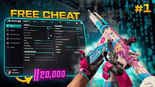 CS2 Cheats  Road to 20K with Free Cheat in Premier  Part 1 [upl. by Grinnell]