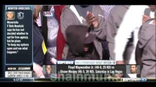 Mosley vs Mayweather Weigh In [upl. by Barabbas]