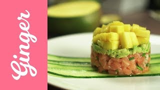 Tropical Salmon Tartare  SALMON TARTARE [upl. by Packer756]