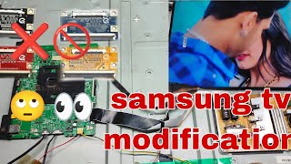 UA55KU6000KXXT modification new panal install boi kanpur led service Samsung modification lg service [upl. by Uthrop468]