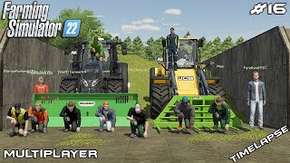 HARVESTING 4000000L SILAGE  The Old Stream Farm  Farming Simulator 22 Multiplayer  Episode 16 [upl. by Nytnerb939]