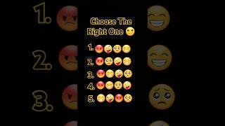 Choose the right emoji ☺viralshort gaming tranding [upl. by Enyamrahc]