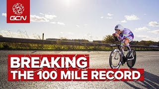 Cycling 100 Miles In Less Than 3 Hours  New World Record [upl. by Enella985]