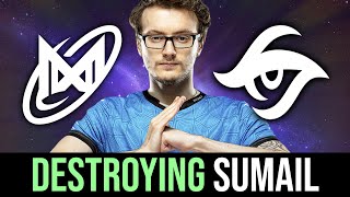 NIGMA vs SECRET — Miracle DESTROYING Sumail Invoker [upl. by Xantha]