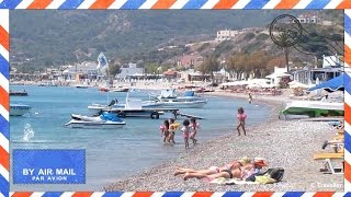 KEFALOS BEACH in Kos Greece  Beaches and Attractions on Kos  Kos Island Κως [upl. by Aynas]