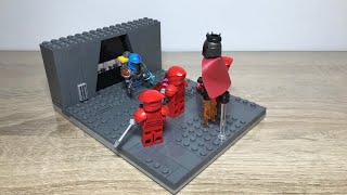 Paz Vizsla vs Praetorian Guards Lego moc  The Mandalorian season 3 [upl. by Ric]