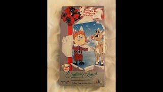 Opening and Closing to Rudolph the RedNosed Reindeer VHS 1990 [upl. by Ueihtam249]