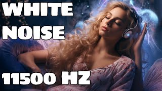 White Noise 11500 Hz  Tinnitus Sound Therapy Meditation for Inner Peace [upl. by Nnylsoj966]